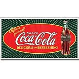 Coca-Cola Tin Metal Sign : Coke Starburst