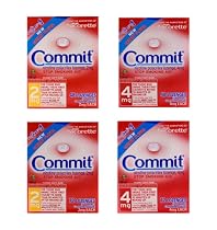 New Cherry Flavor Commit Stop Smoking Lozenges - Select From 2mg or 4 mg