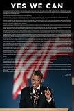 Barack Obama Yes We Can Speech President Poster 4809 Poster Print, 24x36
