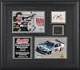 Dale Earnhardt Jr. Hendrick Motorsports 25th Anniversary Framed Collectible with Race Used Tire Piece and Signature.