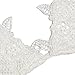 Fanala Sexy Women Bandeau Lace Crochet Bikini Set Push Up Bra Swimwear