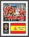 Spanish National Team - 2008 Euro Champs Team Celebration - Framed Milestone 8x10 Photograph
