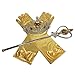 Princess Cosplay Dress up Accessorries Grils Costume Crown, Wand, Gloves valued Pack-Yellow