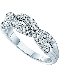 0.50CTW ROUND DIAMOND LADIES FASHION RING