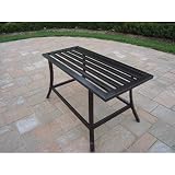 Oakland Living Rochester Coffee Table in Hammer Tone Bronze Finish