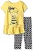Kidtopia Toddler Girl with Bow Screen and Cluney Lace with Legging Tunic Set