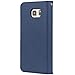 Ailun Phone Case for Galaxy Note 5, Premium PU Leather&Soft TPU,Impact Resistant&Scratch-Proof Credit Card Holder,Magnetic Flip Cover[Blue]