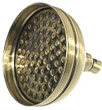 6 Rain Shower Head Showerhead 80 Spray Antique Brass