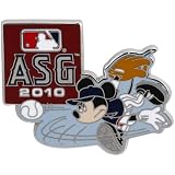 MLB 2010 MLB All-Star Game Mickey Pitching Disney Collectible Trading Pin