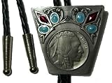 BOLO TIE - stone nickel