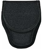 Bianchi Patroltek 8001 Single Black Hidden Snap Handcuff Case with Key Slot