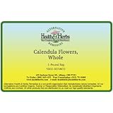 Alternative Health & Herbs Remedies Calendula Flowers, Whole Co, 1-Pound Bag