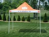 Clemson Tigers 9'x9' Tailgate Tent Canopy - NCAA College Athletics by Rivalry