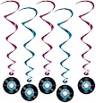 Rock & Roll Record Whirls   (5/Pkg)