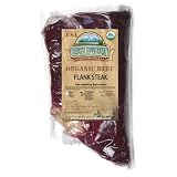 Organic Grass Fed Flank Steak ONE (1.5 lbs)