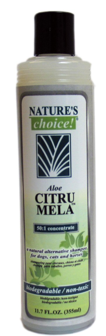 Nature's Choice Citru-Mela Shampoo 50:1 11.7oz. 
Nature's Choice Citru-Mela Shampoo 50:1 11.7oz.