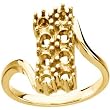 14K Yellow Gold Mother's Ring - 8 Gemstone -- YOU CHOOSE THE COLORS!
