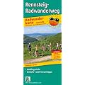 Radwanderkarte Rennsteig-Radwanderweg: Mit Ausflugszielen, Einkehr- und Freizeittipps, reissfest, wetterfest, abwischbar. Leporello GPS-genau 1:50000: ... und wieder abwischbar, Leporello GPS-genau