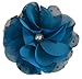 Pearl Chiffon Flower Hair Clip Funny Girl Designs