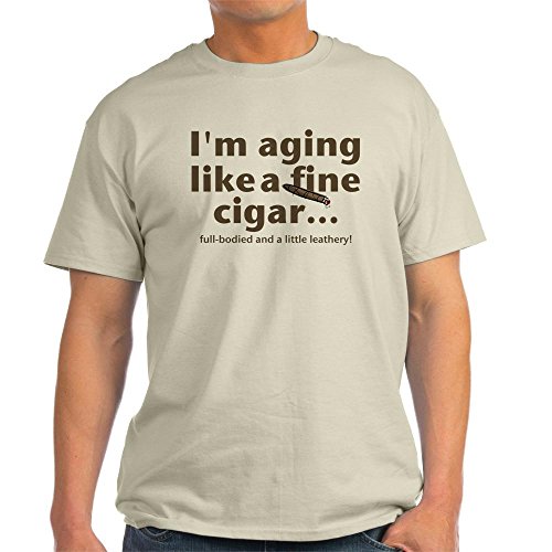 CafePress - Aging Like Fine Cigars - 100% Cotton T-Shirt, Crew Neck, Comfortable and Soft Classic Tee with Unique Design