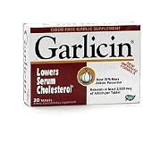 Garlicin Odor Free Garlic Supplement, 2500 mcg Release, 30 tablets (Pack of 4)