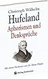 Dr.Christoph Wilhelm Hufeland - Aphorismen und Denkspr&uuml;che 09