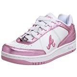 Reebok Women's MLB Braves Clubhouse Shimmer Sneaker