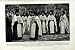 C1920 Monks Greek Church Liturgy Thebes Theban Men