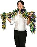 New Deluxe Mardi Gras 72" Costume Accessory Feather Boa