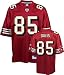 Vernon Davis Youth Jersey: Reebok Red Replica #85 San Francisco 49ers Jersey - X-Large (18-20)