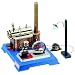 00105 - Wilesco D 105 - Dampfmaschine Electric Light
