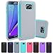 Note 5 Case, LK [Drop Protection] [Shock-Absorption] Hybrid Dual Layer Armor Defender Protective Case Cover for Samsung Galaxy Note 5 (Mint)