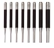 Starrett S565PC Set of Eight Drive Pin Punches (1/16-Inch, 3/32-Inch, 1/8-Inch, 5/32-Inch, 3/16-Inch. 7/32-Inch, 1/4-Inch, 5/16-Inch) in Protective Vinyl Case