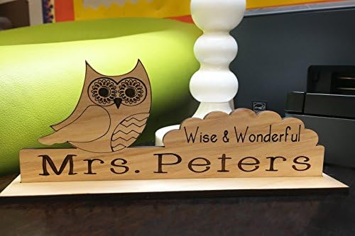 Owl Personalized Name Plaque