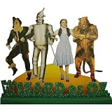 Kurt Adler Wizard of Oz Table Piece Wooden Style Cast and Name