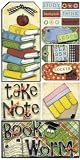 CARDSTOCK STIX BOOK WORM