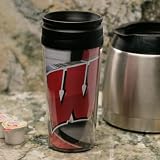 Wisconsin Badgers Insulated Travel Mug