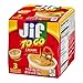 Jif to Go Creamy Peanut Butter Snacks 4.5 oz 6 Individual 1.5 oz Cups (Pack of 2)