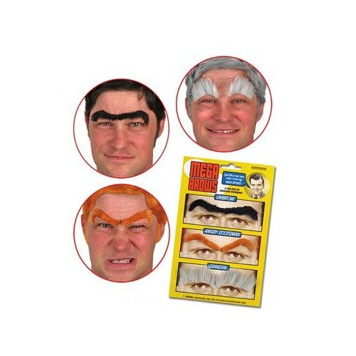 Deals Mega Brows - Fake Eyebrows - Costume Facial Hair