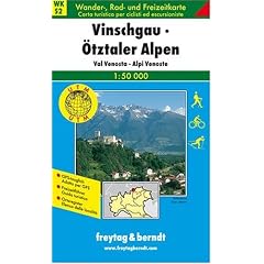 Freytag Berndt Wanderkarten, Vinschgau, �tztaler Alpen: Vinschgau (Val Venosta), Southern Part of Otztaler Alpen (Hiking Maps of the South Tyrol)