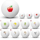 【NSG GOLF】ゴルフボールマーキング用転写シールマジックタッチ40種の選択_