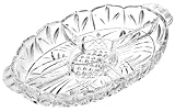 Godinger Pineapple Oval Sectional Tray