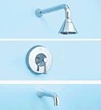 TOTO Nexus TS794PVSWCP Shower and Bath Trim, Chrome