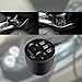 Moobom 3 USB Ports Cup Car Charger with 2 Sockets Cigarette Lighter for Apple Android Windows Smartphones Tablets