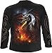 Spiral - Mens - DRAGON LAVA - Longsleeve T-Shirt Black
