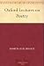 Oxford Lectures on Poetry at Amazon Books: 515IctMYHuL._SL75_