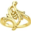 14K Yellow Gold Mother's Ring - 2 Gemstone -- YOU CHOOSE THE COLORS!