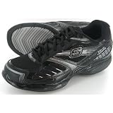 SKECHERS 13000/BKSL Unisex-adult Sports Shoe, Black 7.5 UK