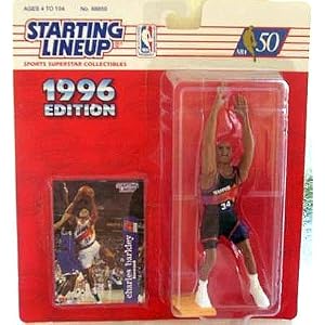 Charles Barkley Action Figure - 1996 Edition Starting Lineup NBA Basketball Series by 