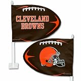 NFL Cleveland Browns Car Flag